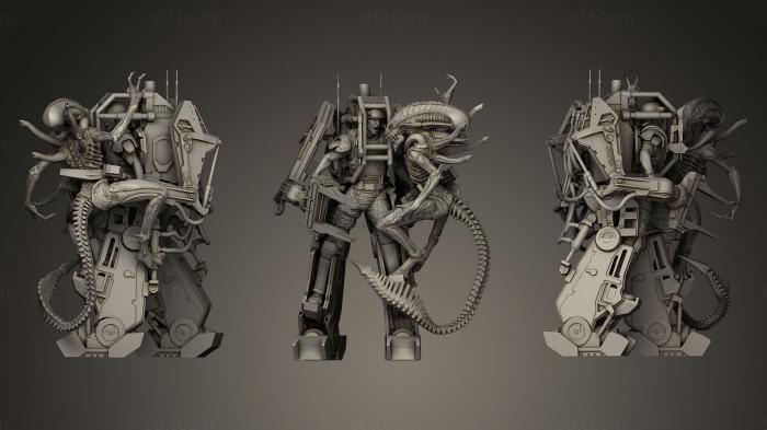 3D model Alien PL (STL)